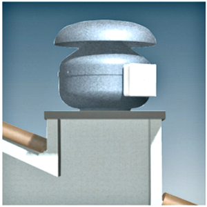 VENTILATOARE CENTRIFUGALE - MONTAJ EXTERIOR