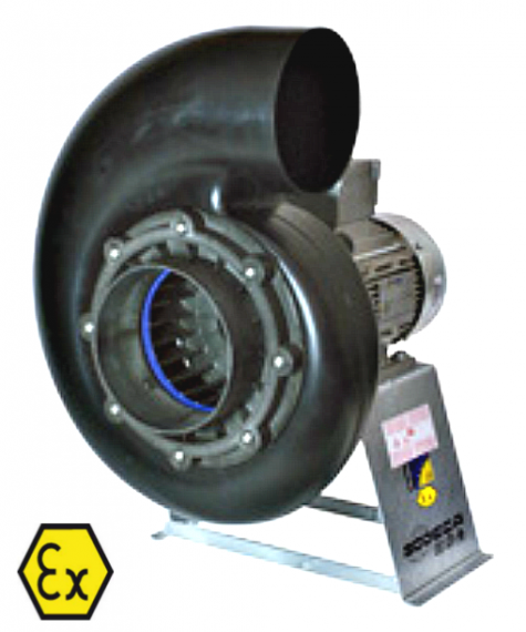 Ventilator centrifugal SODECA CPV-1630-4T/ATEX Ex-e