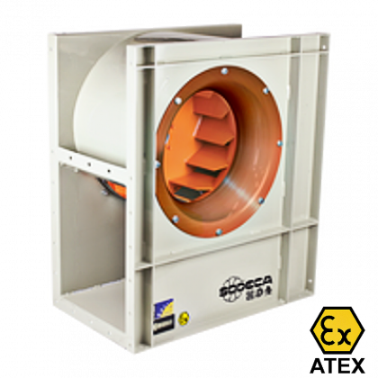 Ventilator centrifugal SODECA CMR-2271-4T / ATEX / Ex-e