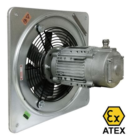 Ventilator axial antiex DYNAIR QCM-252 M / ATEX Ex-d