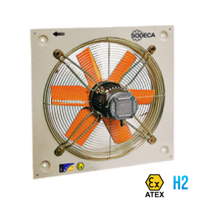 Ventilator axial antiex SODECA HCDF-35-4M / ATEX Ex-db