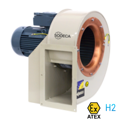 Ventilator centrifugal SODECA CMP-616-4T / ATEX Ex-db
