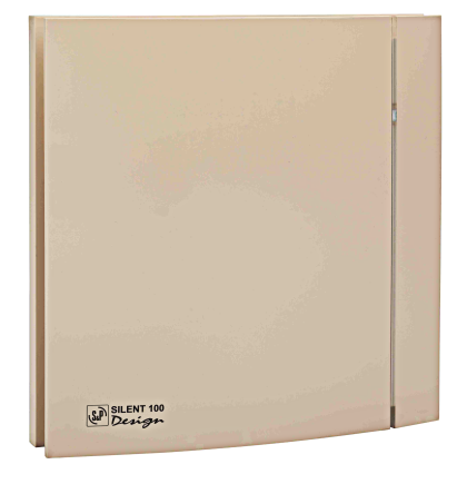 Ventilator axial SOLER&PALAU SILENT-100 CZ IVORY DESIGN 4C