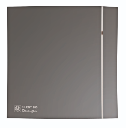 Ventilator axial SOLER&PALAU SILENT-100 CZ GREY 4C