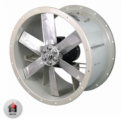 Ventilator axial desfumare SODECA THT/CL-40-2T-1.5-F-400 IE3