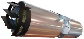 Ventilator axial de impuls pentru desfumare DYNAIR CC-JD HT 402/4/F300