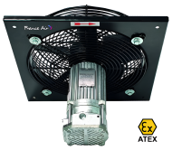 Ventilator axial antiex FRANCE AIR Helipac Mur 4P-315 ATEX Ex-h
