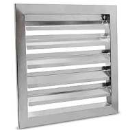 Grila externa, 300 x 300 mm, din otel inoxidabil
